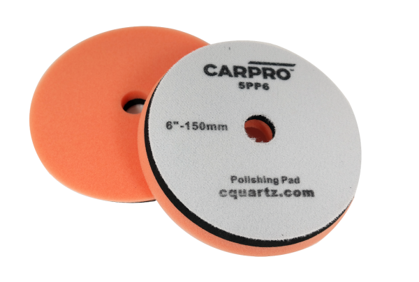 ORANGEPAD Mediumcut Polierpad - mittelhart 150mm