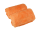 BOA Mikrofasertuch für Politur / Quick Detailer / Innen & Außen BOA Orange 350GSM 60x40cm