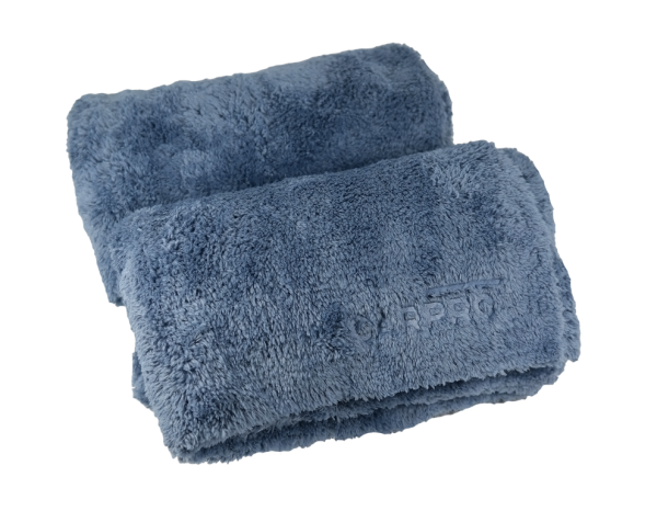 BOA Mikrofasertuch für Politur / Quick Detailer / Innen & Außen BOA Grau 500GSM 60x40cm